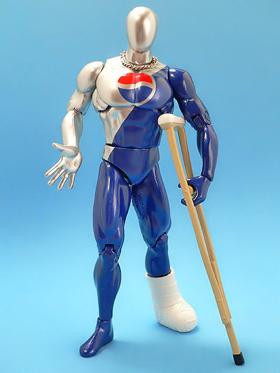 ペプシマン ウルトラフリーポーズ フィギュア スノボー 限定品 レア