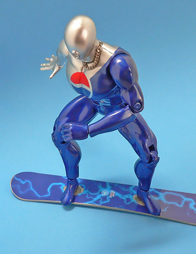 Amazon | ウルトラ フリーポーズ フィギュア ペプシマン ブルー