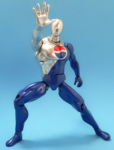 ウルトラフリーポーズフィギュア ペプシマン: しょうけら